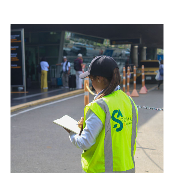 Mujer trabajando